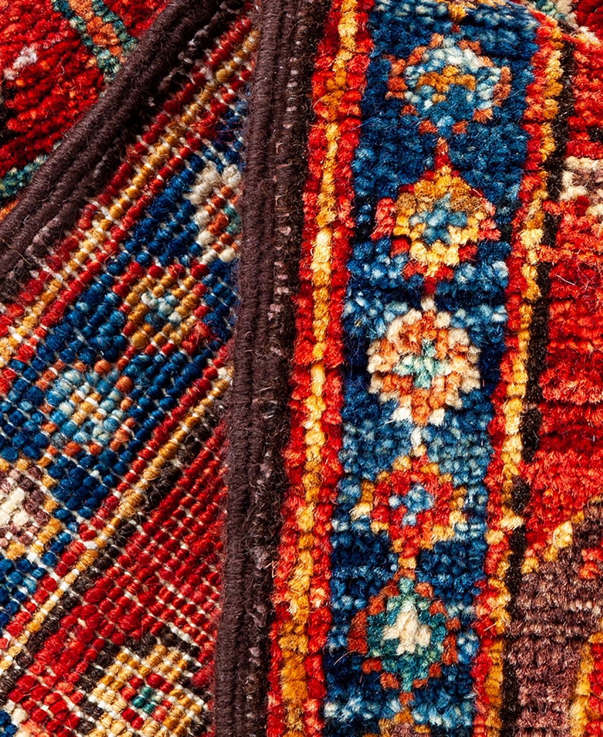 Adorn Hand Woven Rugs Serapi M1982 2'x6'1" Runner Area Rug In Multi