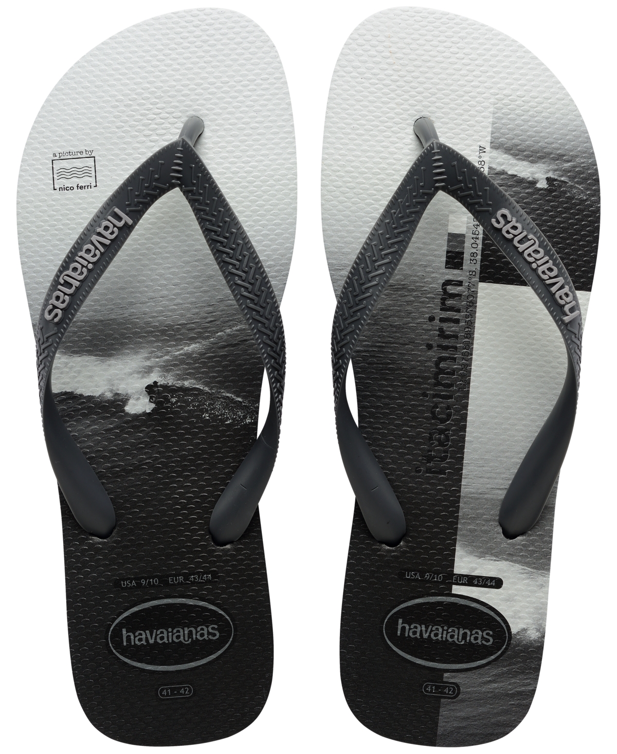 Havaianas Top Surfer Flip Flop In Gray