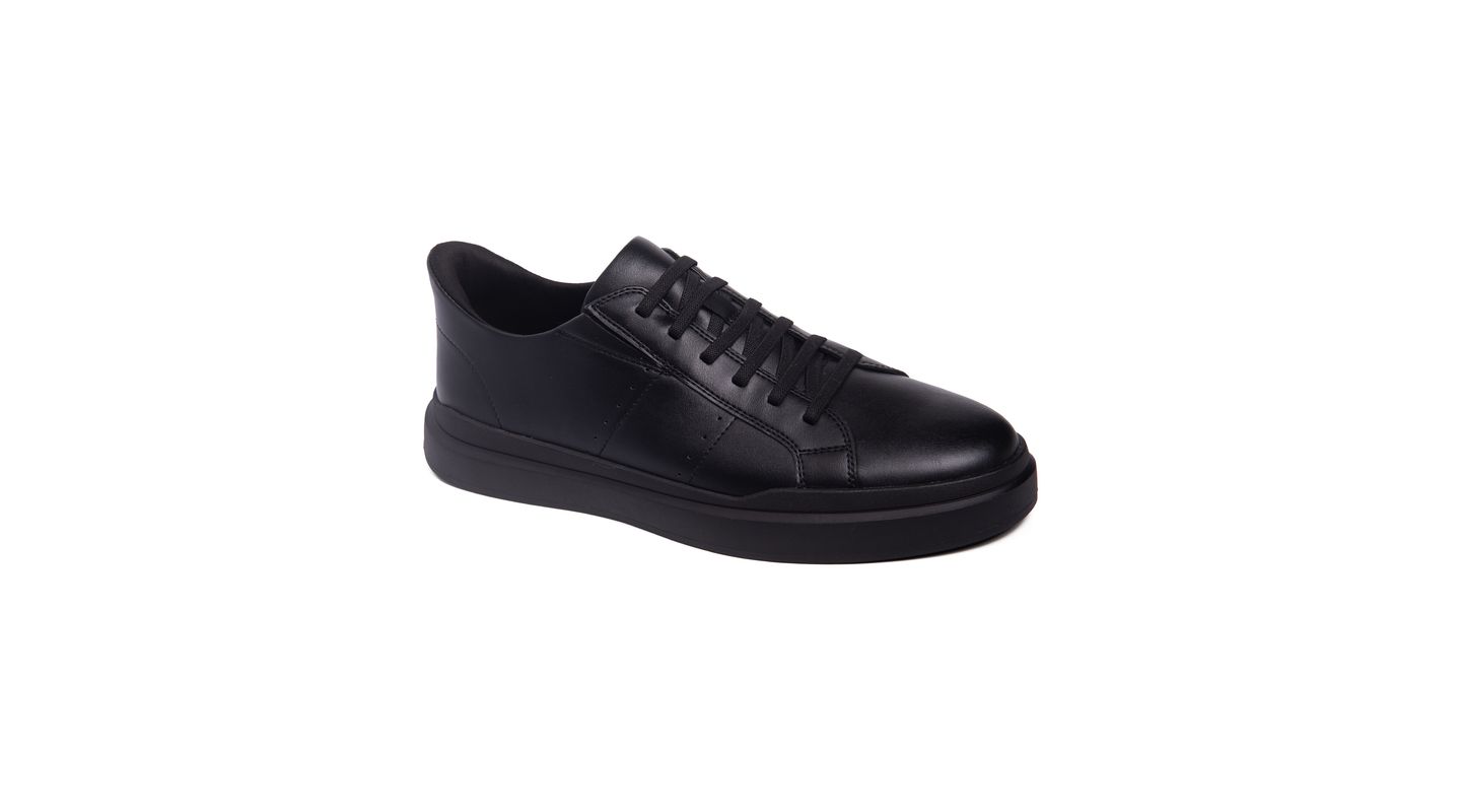Мужские кроссовки Marc Joseph New York Fort Avenue Hands-Free Slip On Technology Fashion, цвет: Чёрный — фото 1
