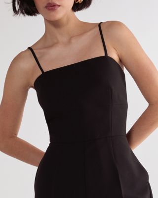 Women's Tailored Capri Square Neck Playsuit