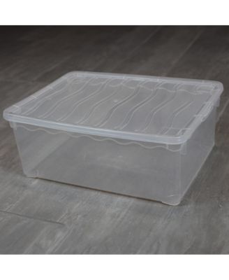 Plastic Storage Container, Shoe box
