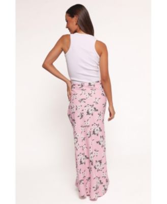 Women's Evie Maxi Skirt - Pink Floral