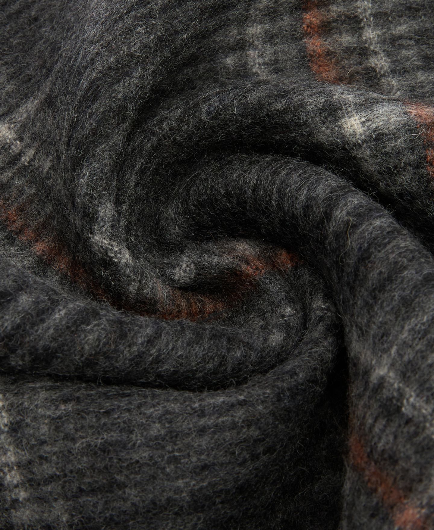 Мужской шарф Barbour Marsden Reversible, цвет: Серый / Тёмно-синий — фото 6