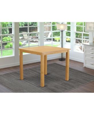 CAFE3-OAK-C 3 PC counter height Dining room set-pub Table and 2 counter height stool