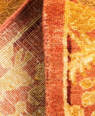 Adorn Hand Woven Rugs Mogul M1542 Rug Collection In Pink
