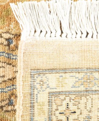 Adorn Hand Woven Rugs Mogul M1519 Rug Collection In Yellow