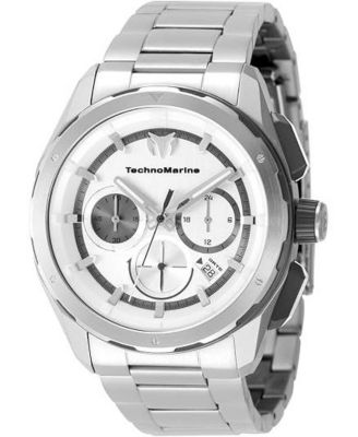 Men's TM-318091 OCEAN Quartz Silver Dial Watch