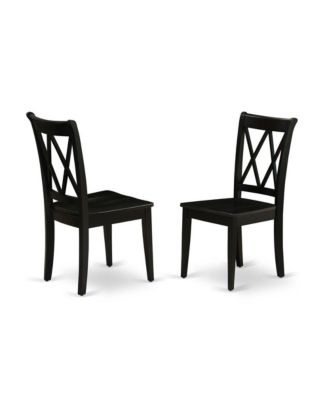 Dining Room Set Black, SHCL3-BLK-W
