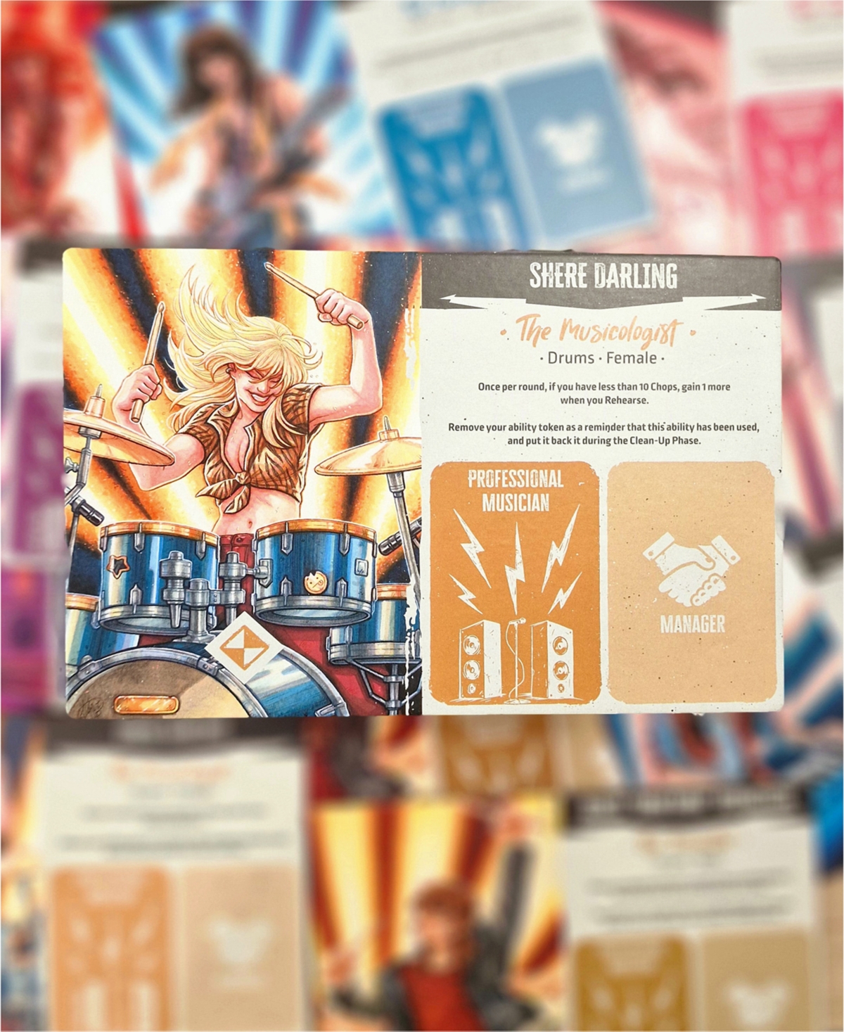 Devir Rock Hard 1977 Board Game In Multi