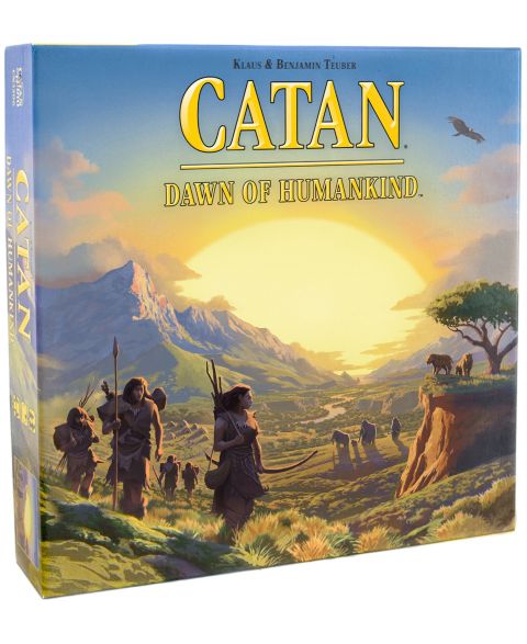 Детская настольная игра Catan Studio Dawn of Humankind Strategy Board Game, Ages 12+
