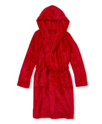 Big Girls Fleece Hooded Robe