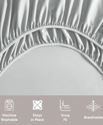 Premier Collection Deep Pocket 4 Piece Sheet Set, California King