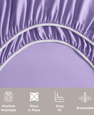 Premier Collection Deep Pocket 4 Piece Sheet Set, California King