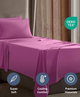 Premier Collection Deep Pocket 4 Piece Sheet Set, Full XL