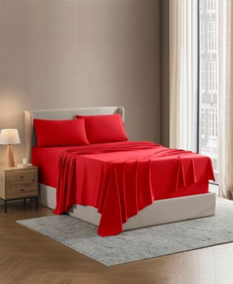 Premier Collection Deep Pocket 4 Piece Sheet Set, King