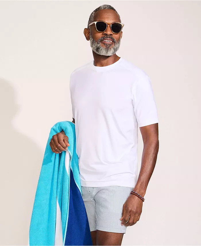 Men's SunShade UPF 50 Short Sleeve Swim Tee Cooling Rash Guard - thumbnail 5
