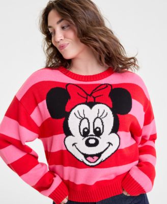 Women's Minnie Mouse Crewneck Sweater, Macy's Exclusive