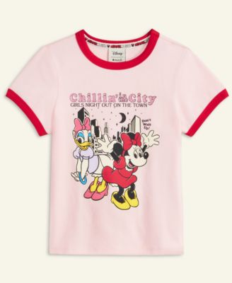 Disney | Macy's - Toddler Girls Minnie Mouse & Daisy Duck Short-Sleeve T-Shirt