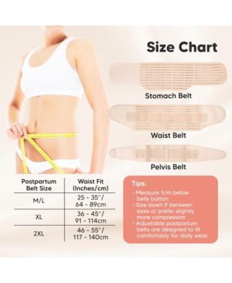 Revive 3 in 1 Postpartum Belly Band Wrap, Post Partum Recovery, Postpartum Waist Binder Shapewear