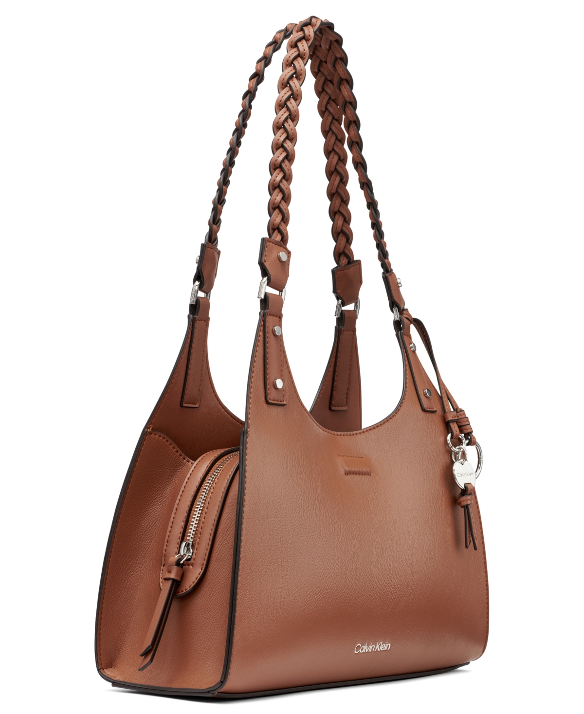 Calvin Klein Women's Shelly Mini Satchel Bag In Brown