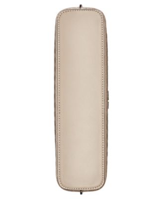 Verne Signature Embossed Flap Shoulder Bag