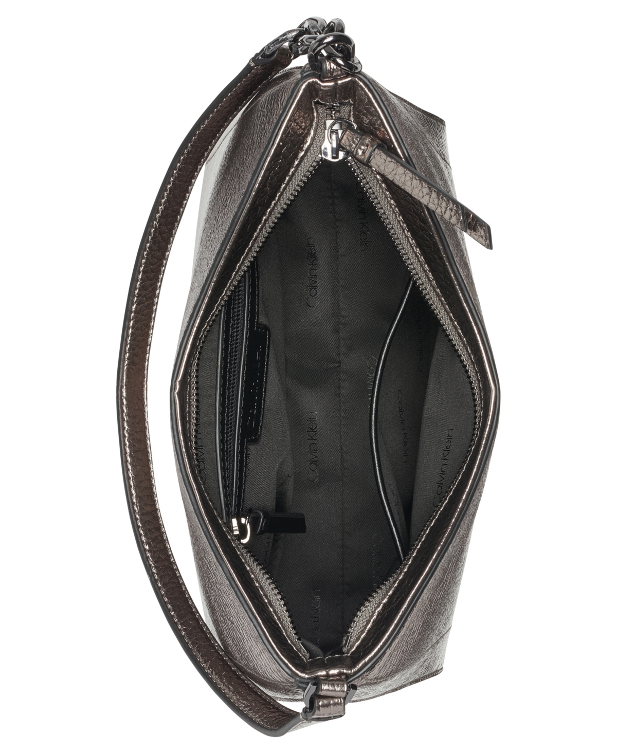 Calvin Klein Women's Nova Mini Shoulder Bag In Gray