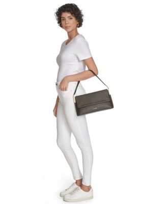 Verne Mini Signature Flap Shoulder Bag