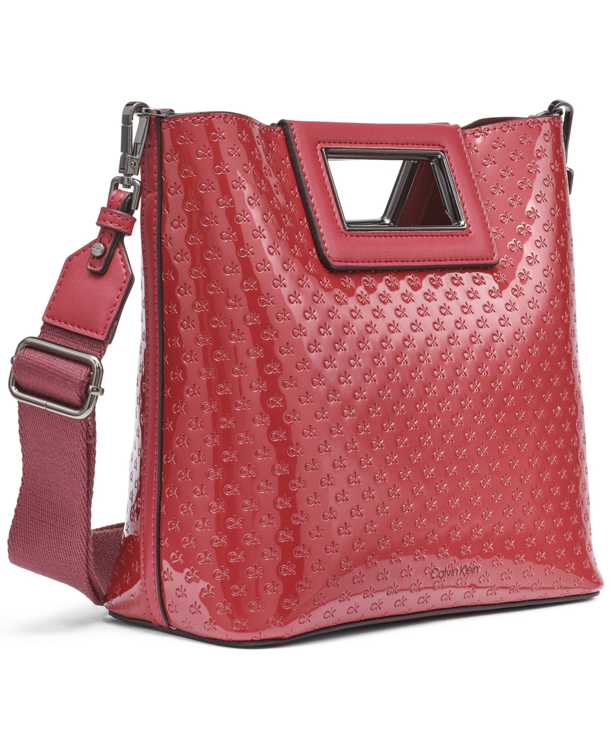 Calvin Klein Women's Eira Mini Crossbody Bag In Red
