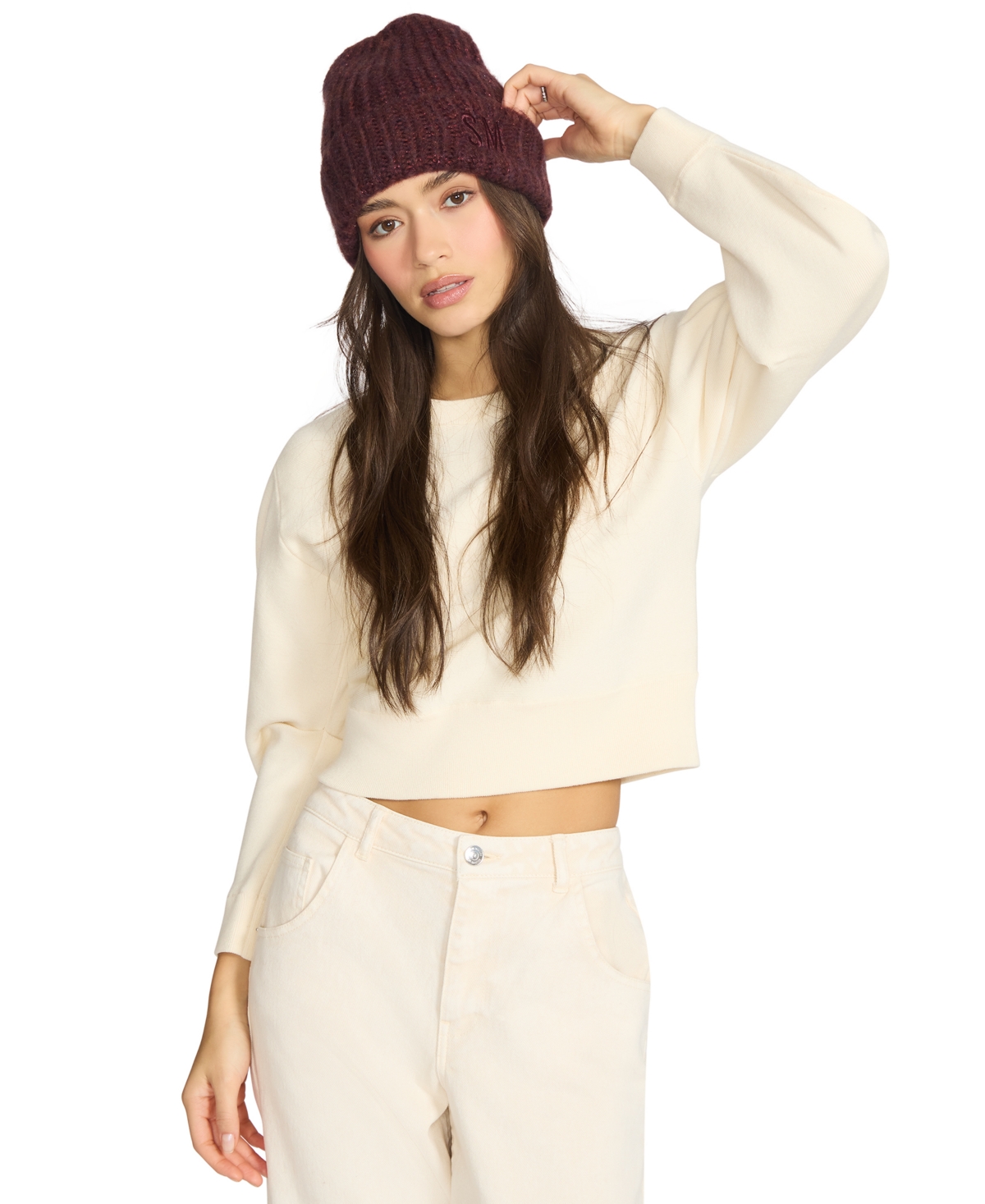 Steve Madden Women's Marled Knit Beanie