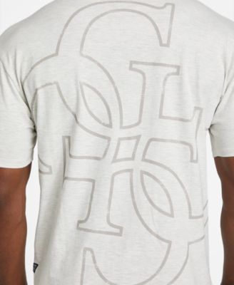 Men's Distressed Quattro G Relaxed-Fit Graphic T-Shirt