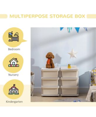 29.5&amp;#x22; 3 Tier Kids Storage Unit Dresser Tower,