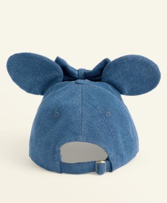 Minnie Mouse Ears Baseball Cap Embellished with Crystals by Swarovski&reg;, Macy's Exclusive