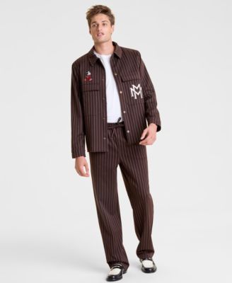 Men's Pinstripe Pants, Macy's Exclusive