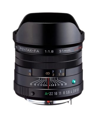 HD Pentax-FA 31mm f/1.8 Limited Lens, Black, Bundle with Hoya 58mm UV and CPL Filters