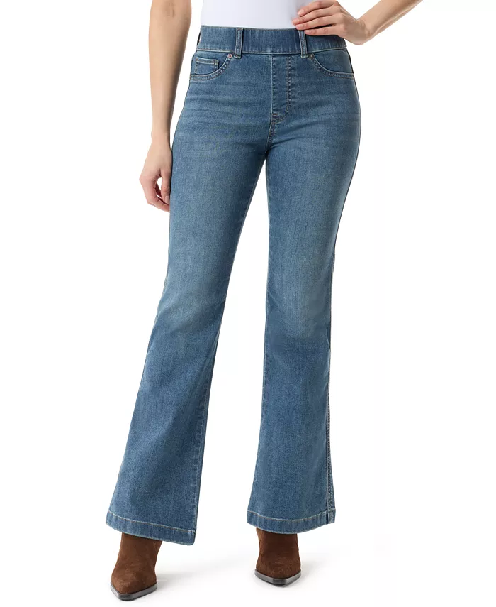 Women's Shape Effect Pull-On Flare Jeans