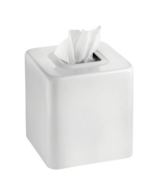 Metal Square Modern Tissue Box Cover Holder for Bathroom,  4 Pack