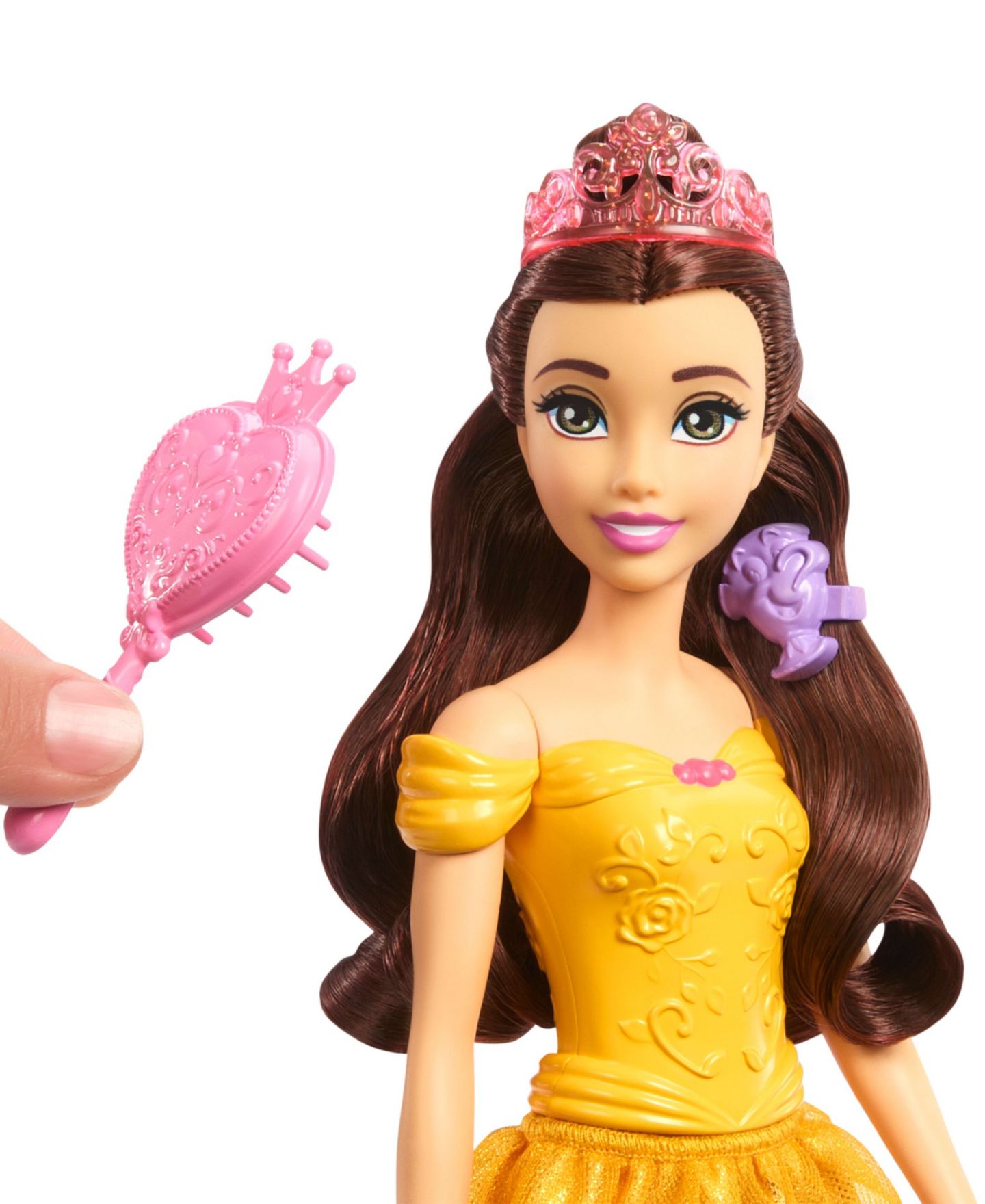 Игровой набор Disney Princess: модная кукла Belle Philippe и лошадь — фото 4