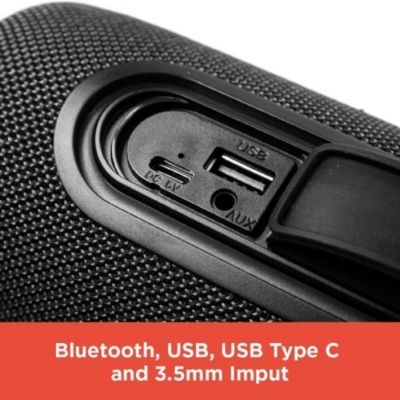 Mini 8W Bluetooth Speaker – RGB Lighting, TWS, FM, 1500mAh Battery