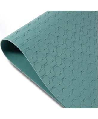 Stratham Reversible Faux Leather Rectangular Placemats, Set of 4, 12" x 18"