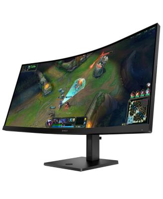 OMEN 34c G2 34" 21:9 WQHD 180Hz Curved VA LCD Gaming Monitor, Black