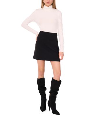 Women's Welt Pocket Mini Skirt
