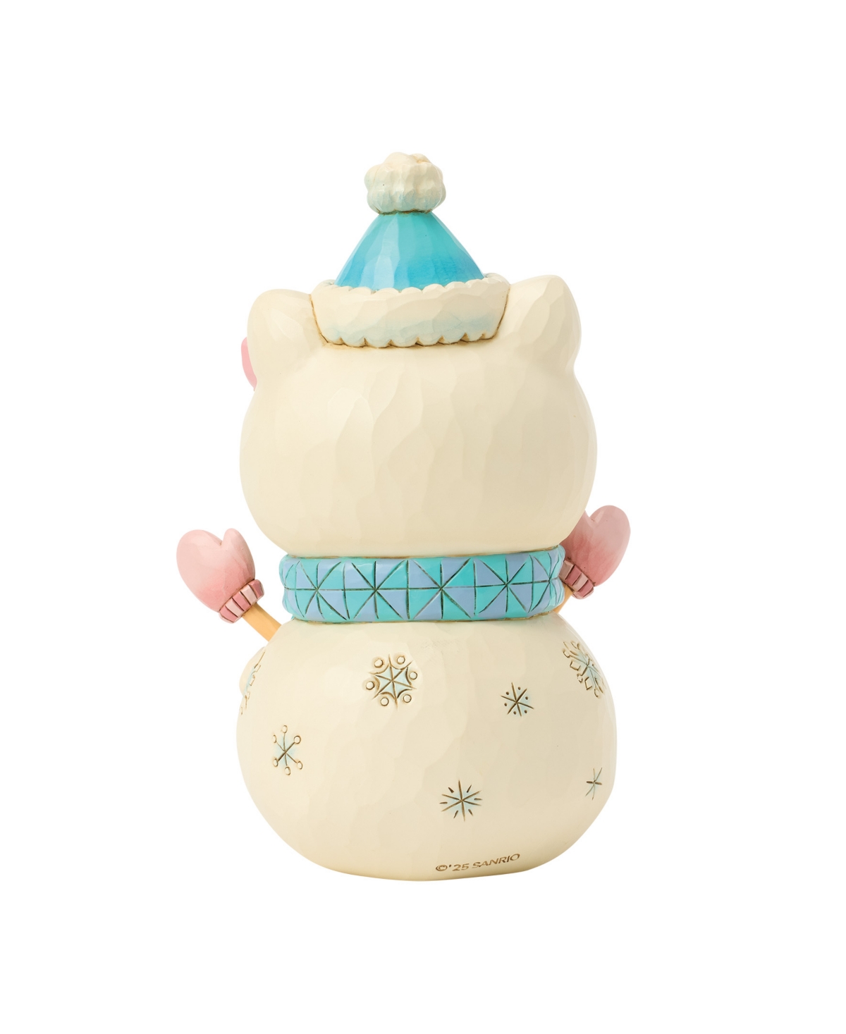 Jim Shore Hello Kitty Snowman Figurine In Multi