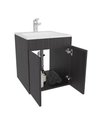 Meka 17.7" MDF Bathroom Vanity