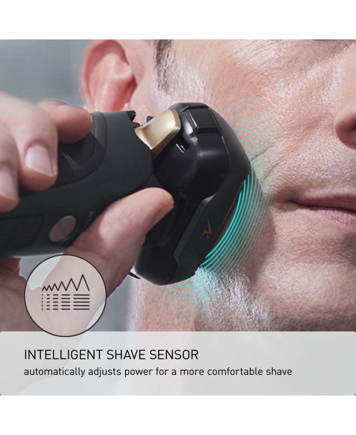 Panasonic ARC5 Men s Electric Razor, 5-Blade, Wet/Dry, Pop-up Trimmer, Pivoting Head