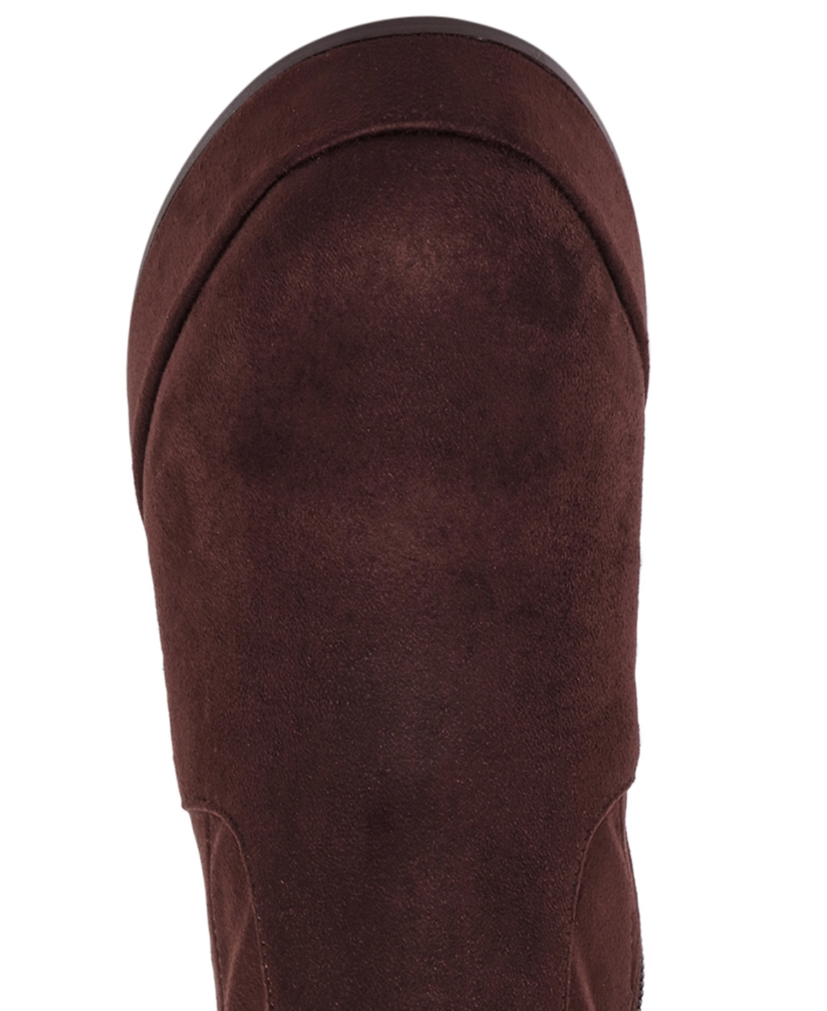 Steve Madden Twain Platform Knee-high Stretch Boots In Brown