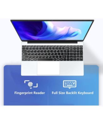 Laptop Computer, 16GB DDR4 512GB SSD,Core N95, 15.6" FHD IPS, 2.4G/5G WiFi, Webcam, Cooling Fan, Fingerprint Unlock, Backlit Keyboard