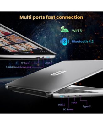 Laptop, 12GB RAM 640GB ROM, Office 365-1 Year 5305U Processor, 15.6 Inch Computer, FHD IPS Screen, 38Wh Battery, 2 Stereo Speakers, USB3.0  2, HDMI