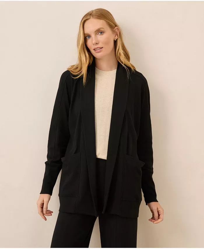 Women's Organic Cotton Airplane Wrap Cardigan