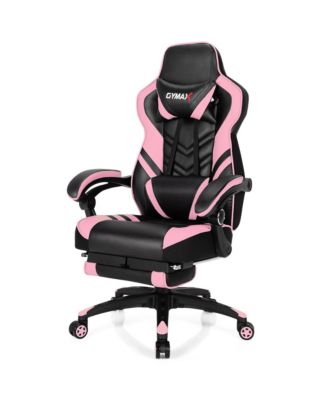 Office Computer Desk Chair Gaming Chair Adjustable Swivel w/Footrest