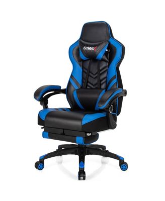 Office Computer Desk Chair Gaming Chair Adjustable Swivel w/Footrest